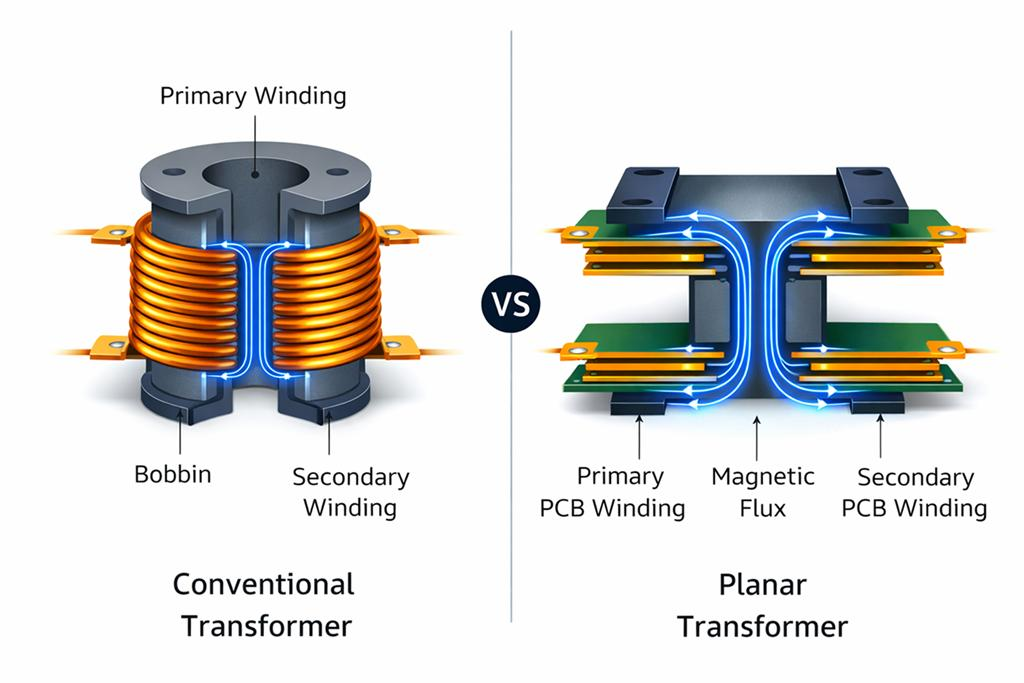 How Do Engineers Reduce Magnetic Core Loss in Switching Power Supplies? - The Future of Low-Loss Switching Power Supplies